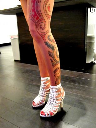 Leg Tats For Girl